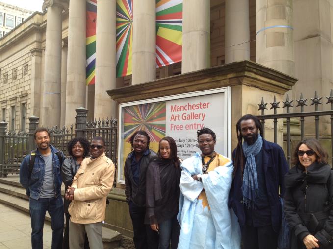 041016 African artists go on a Manchester tour